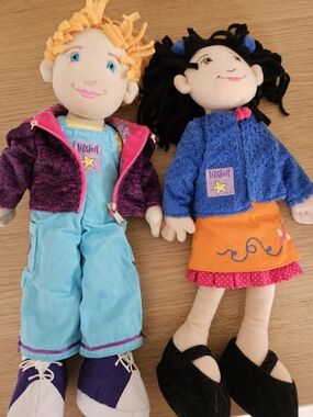 Manhattan Toys LilyDoll Plush Fashion Dolls - Olivia And Ana(Set of 2)